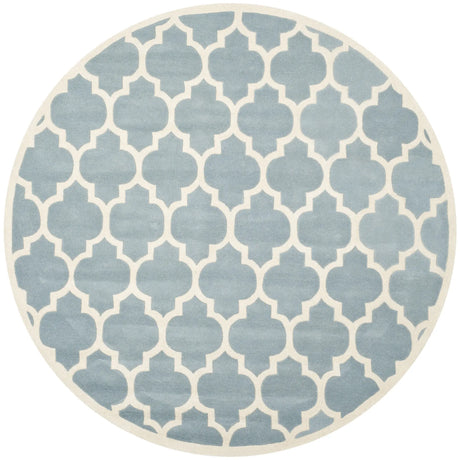 Safavieh Chatham 7'-0" x 7'-0" Rug in Blue / Ivory