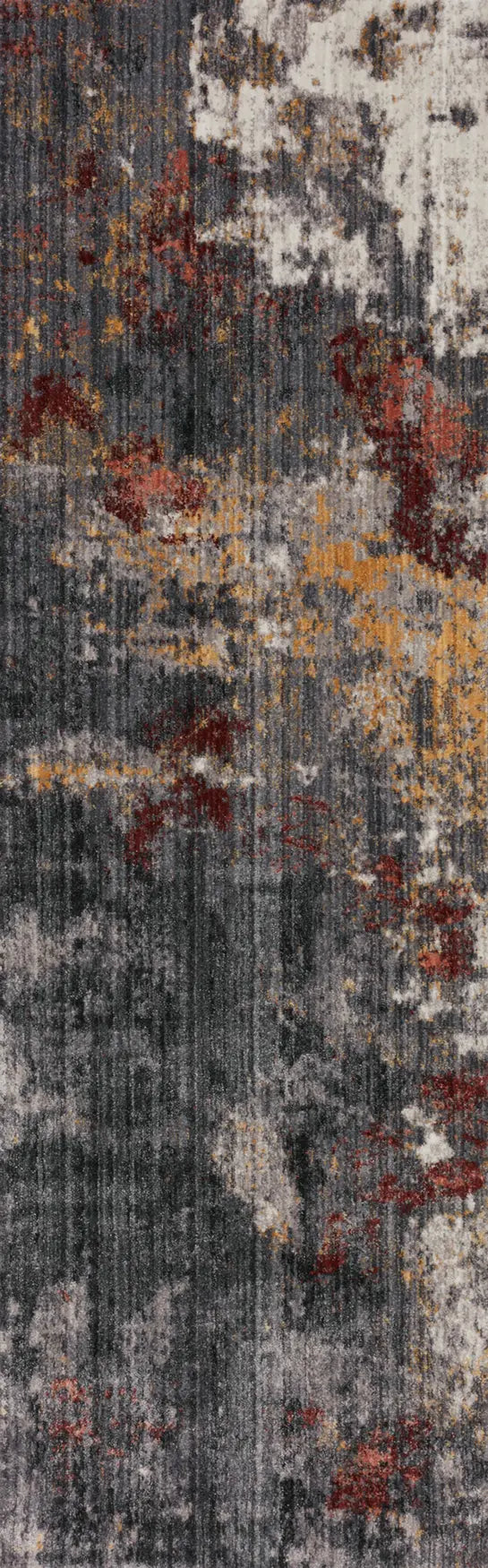 Loloi Samra Sam-03 Dk. Grey/Spice Rugs - runner flat
