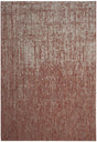 Safavieh Courtyard 5'-3" x 7'-7" Rug in Rust / Grey