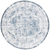 Safavieh Baltimore 6'-7" x 6'-7" Rug in Light Grey / Blue