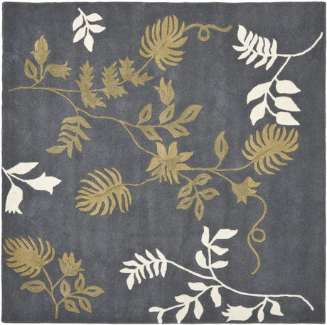 Safavieh Soho 6'-0" x 6'-0" Rug in Dark Grey