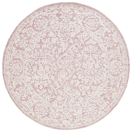 Safavieh Metro 6'-0" x 6'-0" Rug in Pink / Ivory