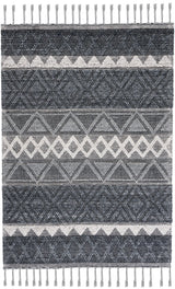 Safavieh Natura 4'-0" x 6'-0" Rug in Charcoal / Ivory