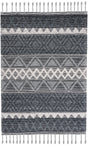 Safavieh Natura 4'-0" x 6'-0" Rug in Charcoal / Ivory