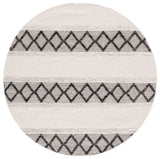 Safavieh Natura 6'-0" x 6'-0" Rug in Ivory / Black