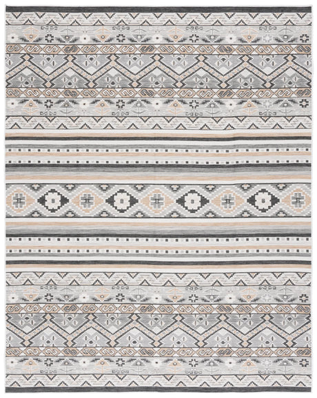 Safavieh Sunrise 8'-0" x 10'-0" Rug in Grey / Beige Black
