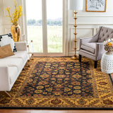 Safavieh Golden Jaipur 9'-6" x 13'-6" Rug in Black / Gold