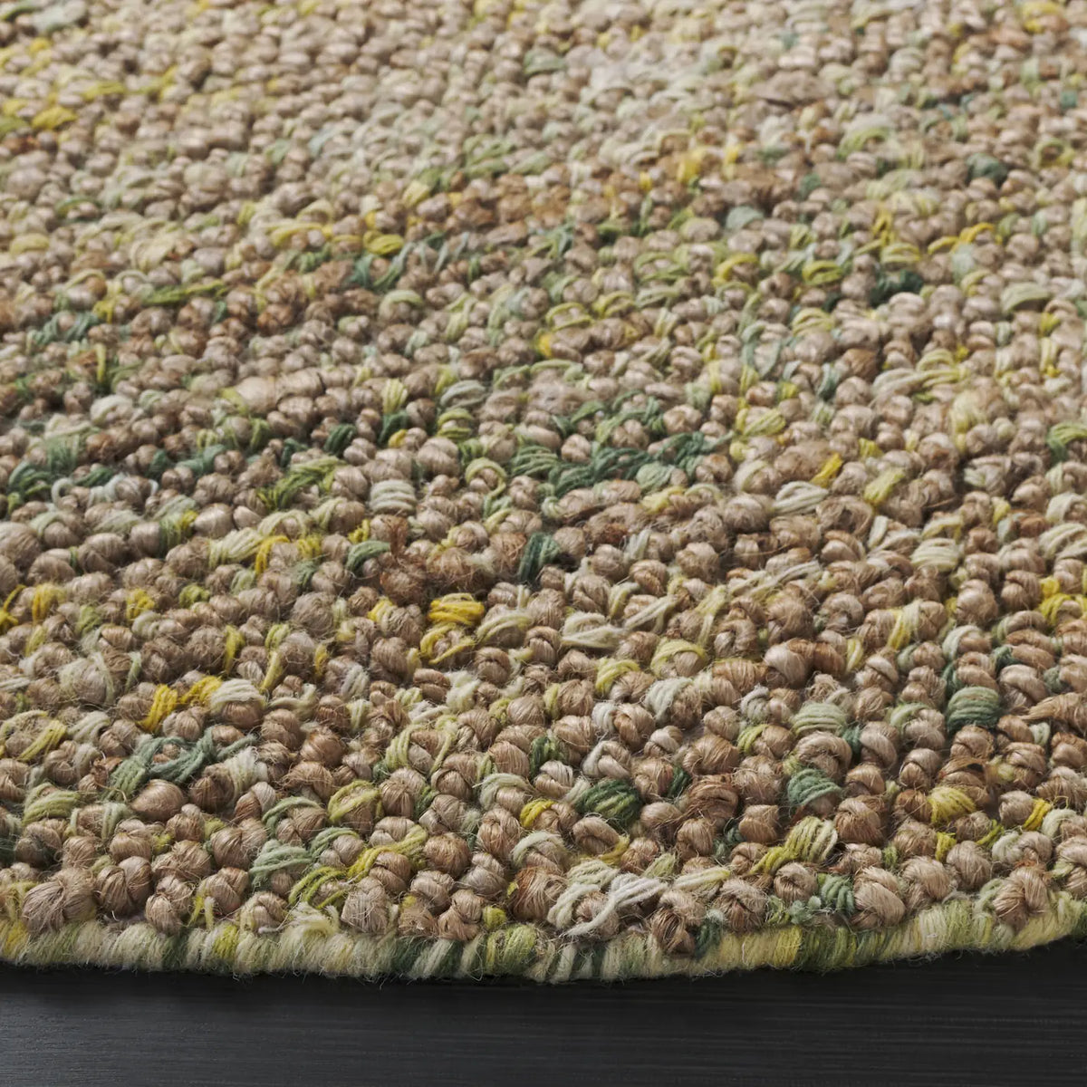 Safavieh Bohemian 6'-0" x 6'-0" Rug in Natural / Green