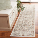 Safavieh Harlow 2'-0" x 8'-0" Rug in Ivory Grey / Rust