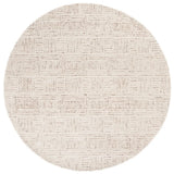 Safavieh Ebony 6'-0" x 6'-0" Rug in Ivory / Brown