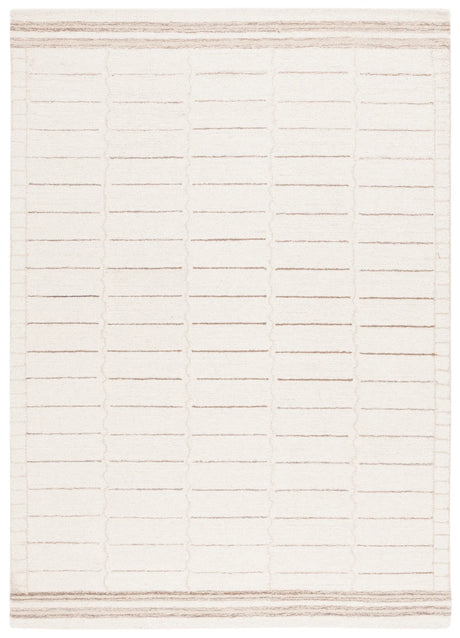 Safavieh Metro 4'-0" x 6'-0" Rug in Ivory / Brown