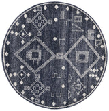 Safavieh Adirondack 6'-0" x 6'-0" Rug in Navy / Silver