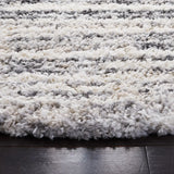 Safavieh Fontana Shag  800 10'-0" x 10'-0" Rug in Ivory / Grey