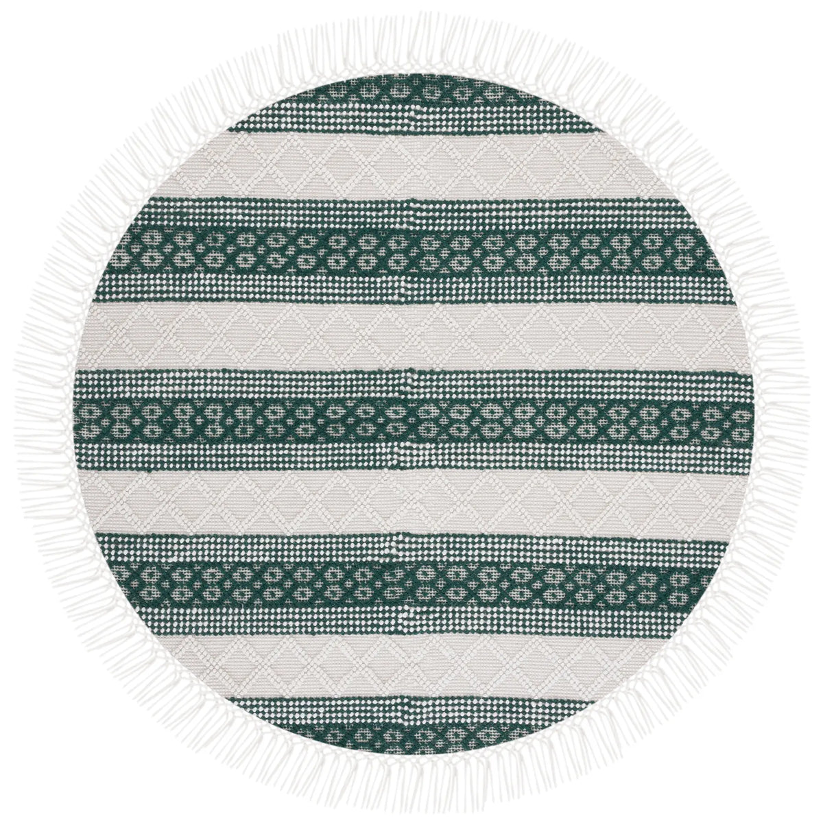 Safavieh Natura 6'-0" x 6'-0" Rug in Ivory / Green