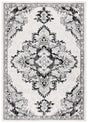 Safavieh Tulum 4'-0" x 6'-0" Rug in Ivory / Black