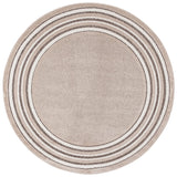 Safavieh Cabana 6'-7" x 6'-7" Rug in Beige / Ivory