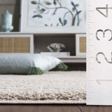 Safavieh Penelope Shag 4'-0" x 6'-0" Rug in Beige