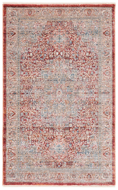 Safavieh Kenitra 600 3'-0" x 5'-0" Rug in Red / Blue