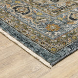 Oriental Weavers Sphinx Aberdeen 1144Q Blue/Blue Rugs - corner detail