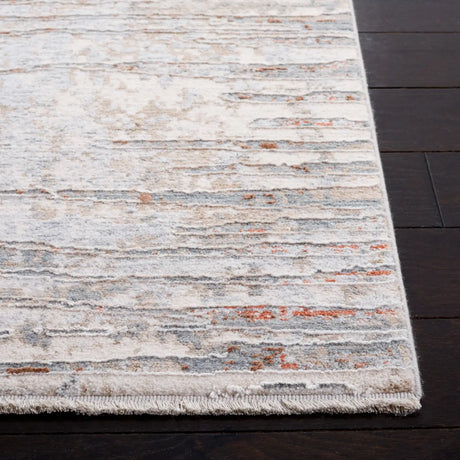 Safavieh Marmara 4'-0" x 6'-0" Rug in Beige / Blue Rust