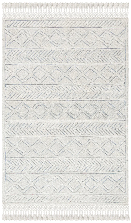 Safavieh Casablanca 4'-0" x 6'-0" Rug in Ivory / Blue