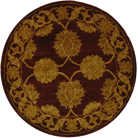 Safavieh Heritage 3'-6" x 3'-6" Rug in Maroon