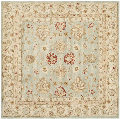 Safavieh Antiquity 6'-0" x 6'-0" Rug in Grey Blue / Beige