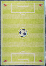 Dynamic Rugs Kidz 8082 Green Rugs - Rectangular