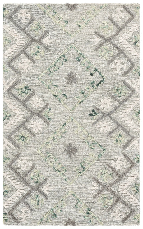 Safavieh Ebony 3'-0" x 5'-0" Rug in Ivory / Grey