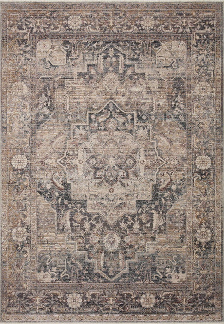 Loloi Lyra Lyr-06 Denim/Sand Rug - main flat