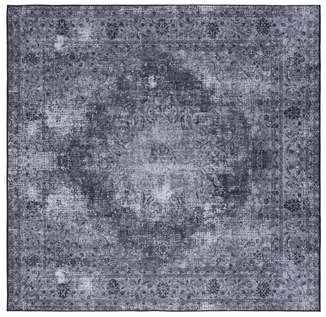 Safavieh Tucson 6'-0" x 6'-0" Rug in Black / Grey