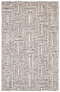 Safavieh Tibetan 4'-0" x 6'-0" Rug in Black / Ivory