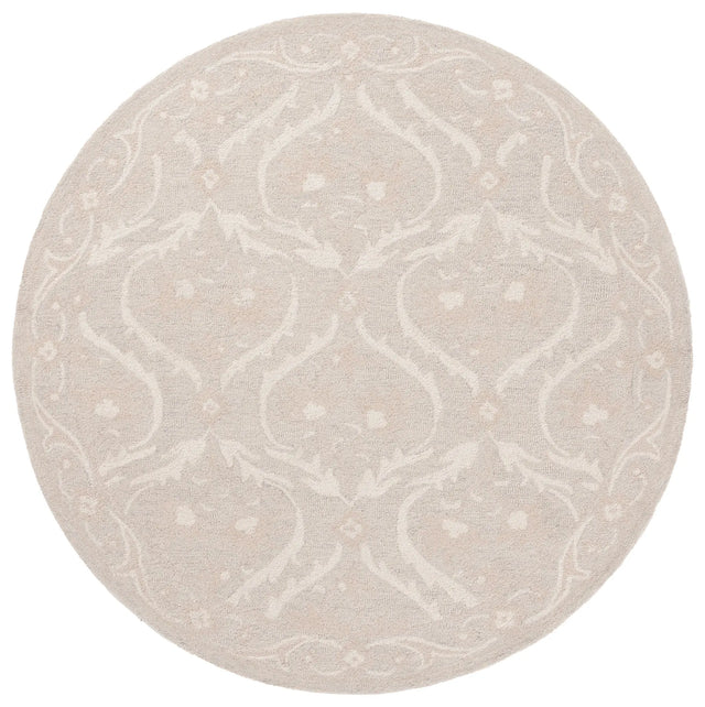 Safavieh Blossom 6'-0" x 6'-0" Rug in Silver / Ivory