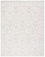 Safavieh Blossom 10'-0" x 14'-0" Rug in Silver / Ivory