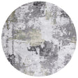 Safavieh Craft 5'-3" x 5'-3" Rug in Grey / Green