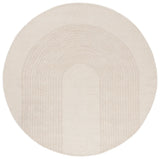 Safavieh Ebony 6'-0" x 6'-0" Rug in Ivory