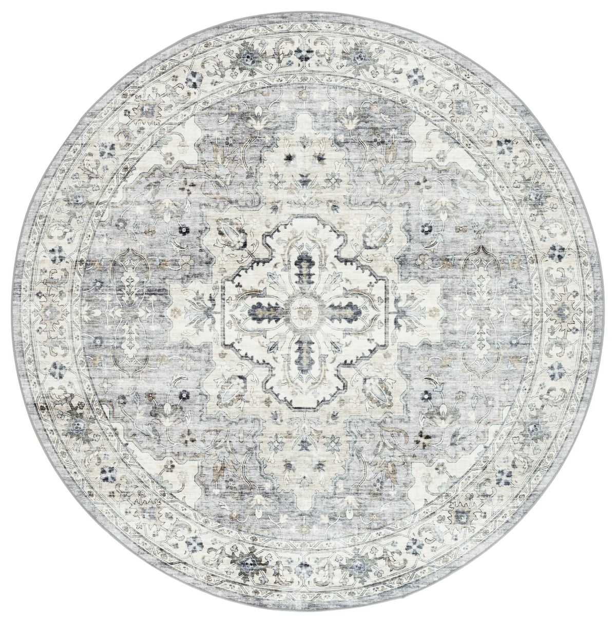 Safavieh Arizona 6'-0" x 6'-0" Rug in Light Grey / Beige