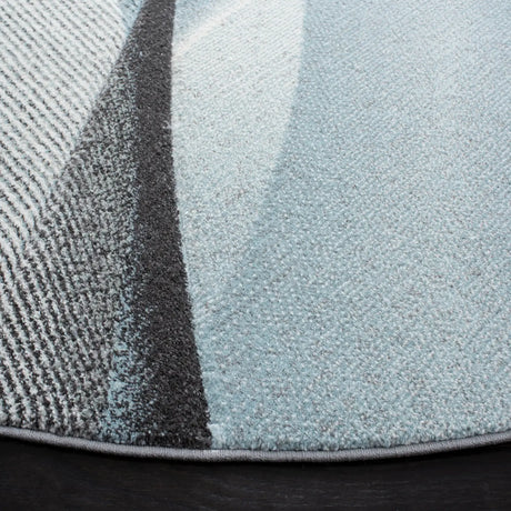Safavieh Hollywood 6'-7" x 6'-7" Rug in Grey / Light Blue