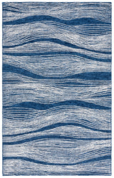 Safavieh Metro 4'-0" x 6'-0" Rug in Navy / Ivory