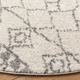 Safavieh Tulum 10'-0" x 10'-0" Rug in Ivory / Grey