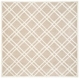 Safavieh Cambridge 8'-0" x 8'-0" Rug in Beige / Ivory