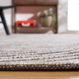 Safavieh Trace 4'-0" x 6'-0" Rug in Brown / Ivory