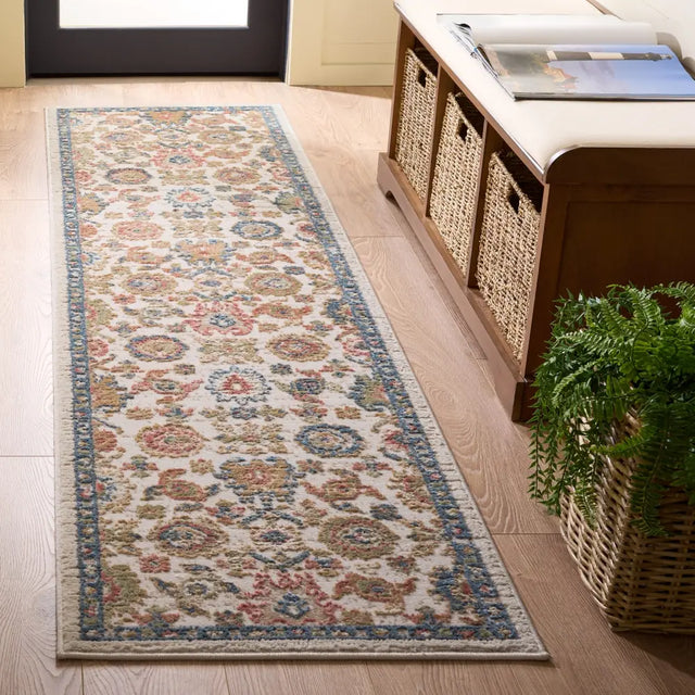 Safavieh Cameron 2'-2" x 8'-0" Rug in Ivory / Multi