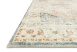 Loloi Rosette Ros-06 Clay/Ivory Rugs - rug corner