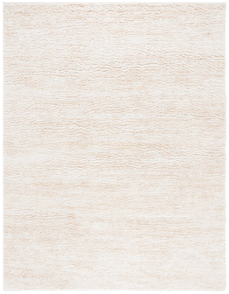 Safavieh Berber Shag 10'-0" x 14'-0" Rug in Ivory / Beige