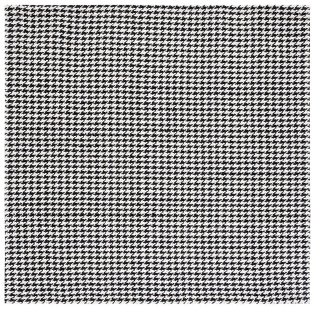 Safavieh Marbella 6'-0" x 6'-0" Rug in Black / Ivory
