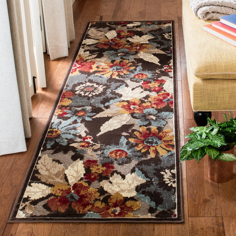 Safavieh Paradise 2'-2" x 8'-0" Rug in Dark Brown