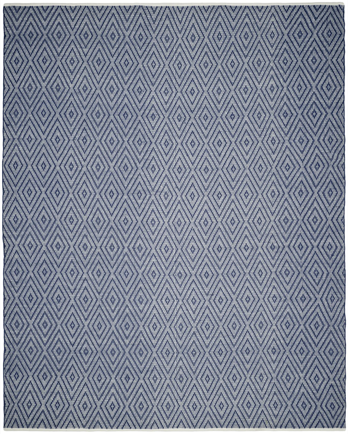 Safavieh Montauk 10'-0" x 14'-0" Rug in Navy / Ivory