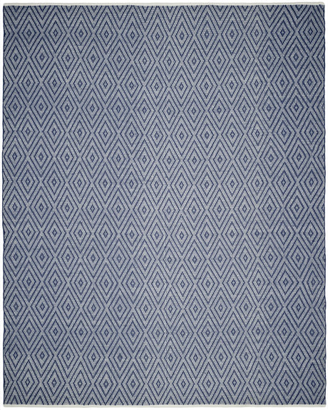 Safavieh Montauk 10'-0" x 14'-0" Rug in Navy / Ivory
