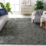 Safavieh Shag 10'-0" x 14'-0" Rug in Titanium